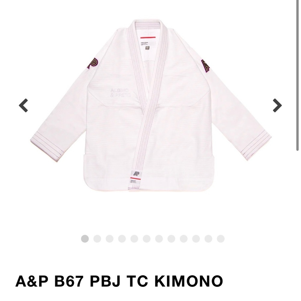 Albino & Preto B67 PBJ BJJ Gi A1